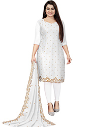 white churidars