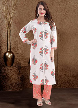 Latest Kurta Straight Pant Set Online