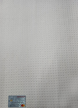 White Viscose Sequins Embroidery Fabric