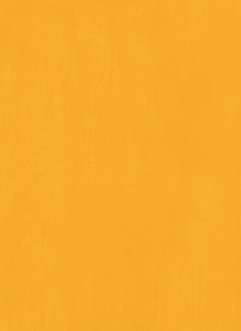 Yellow Blended Cotton Solid Fabric