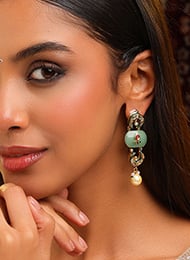 Traditional and modern earrings for women