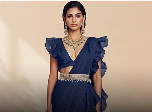Cocktail party ethnic wear
